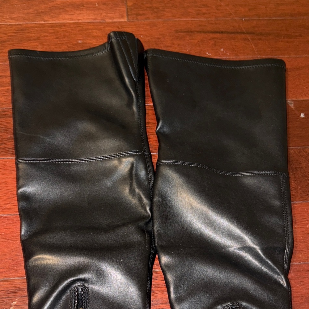AEROSOLES Black Over the Knee Boots - Picture 5 of 6